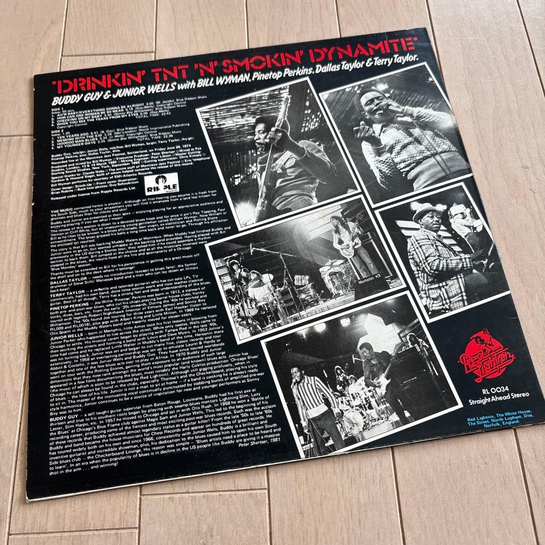 洋楽 'DRINKIN' TNT 'N' SMOKIN' DYNAMITE' LP