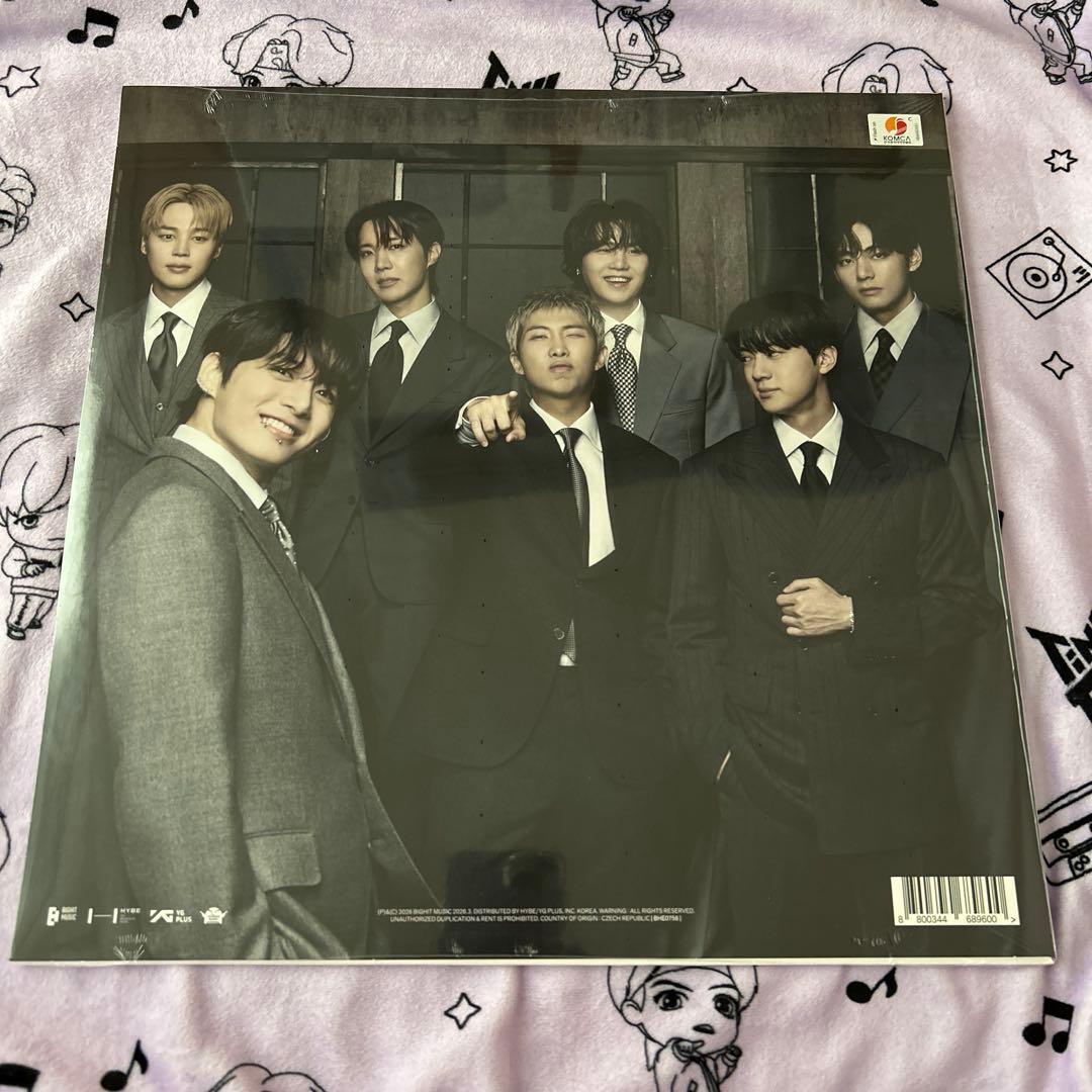 BTS ARIRANG アリラン Standard Vinyl LP ジミン