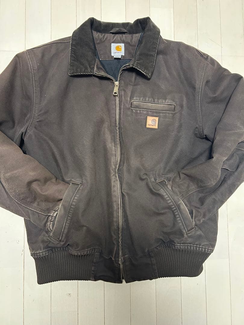 Carhartt ダークブラウン　デトロイトジャケット値下げ可能‼️