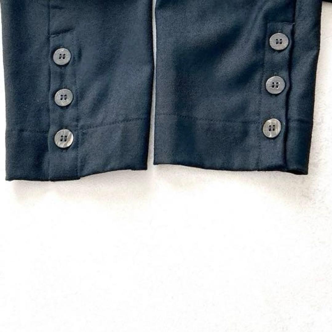 美品✨希少　ワイズアシンメトリーデザイン1Bウールジャケット近年変形ブラック