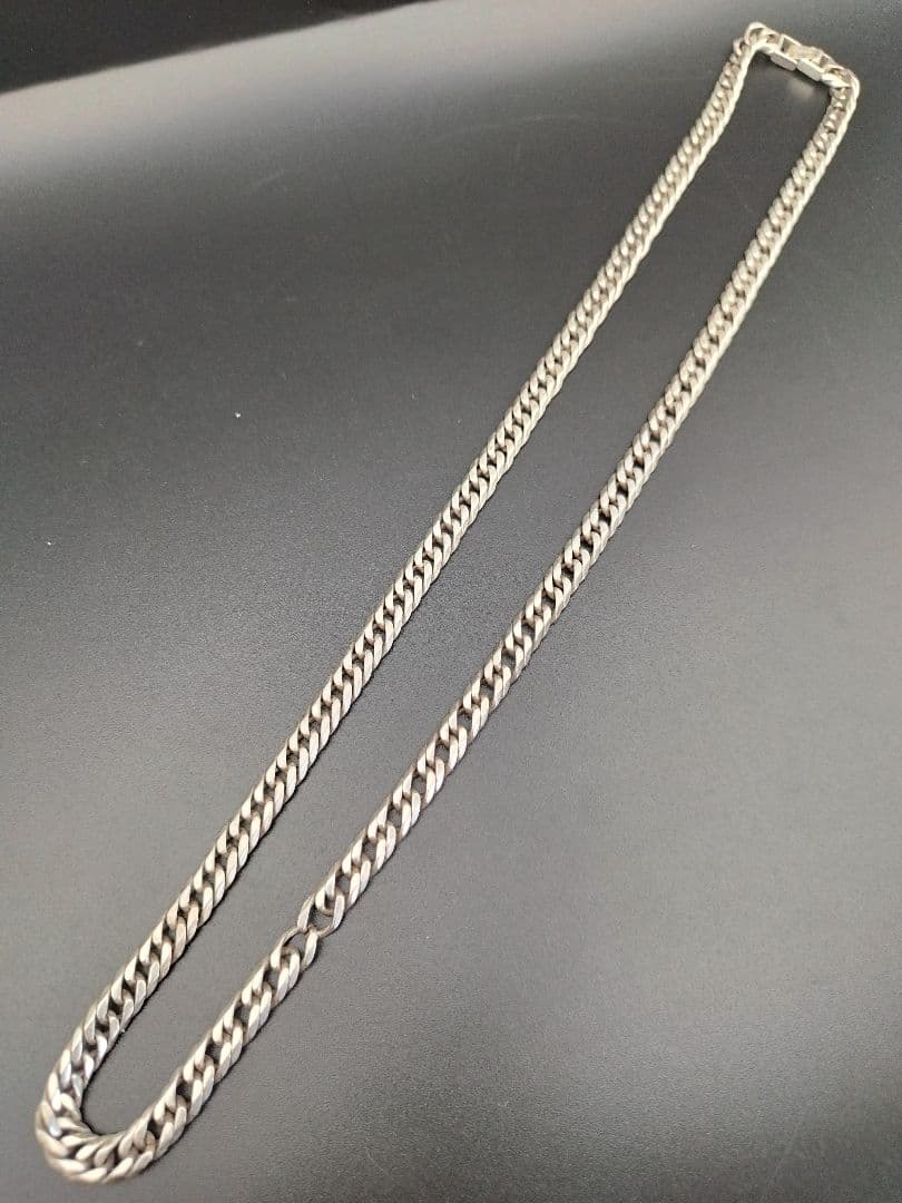 喜平ネックレスチェーン silver925/シルバー925 6面ダブル