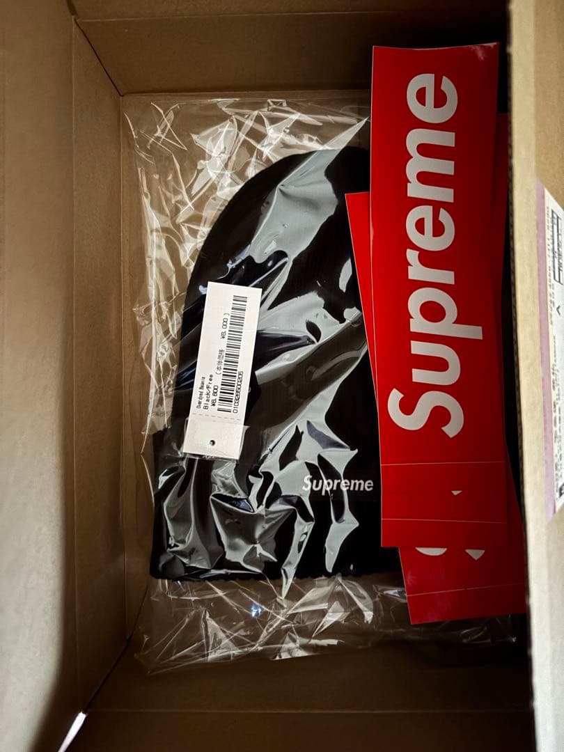 Supreme Beanie ブラック