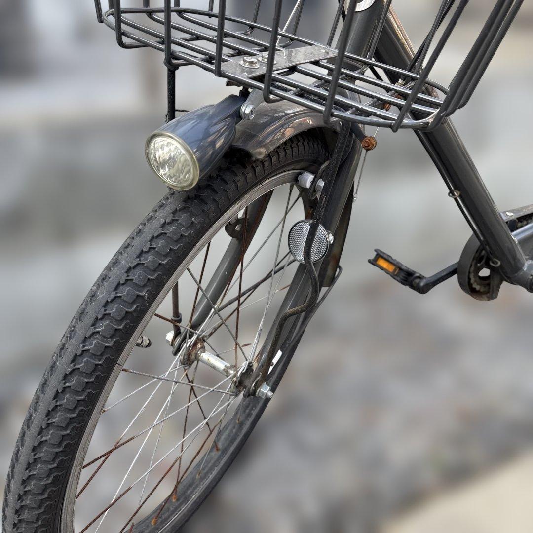 ブリヂストン　bikke 自転車　ジュニアシティサイクル　22インチ