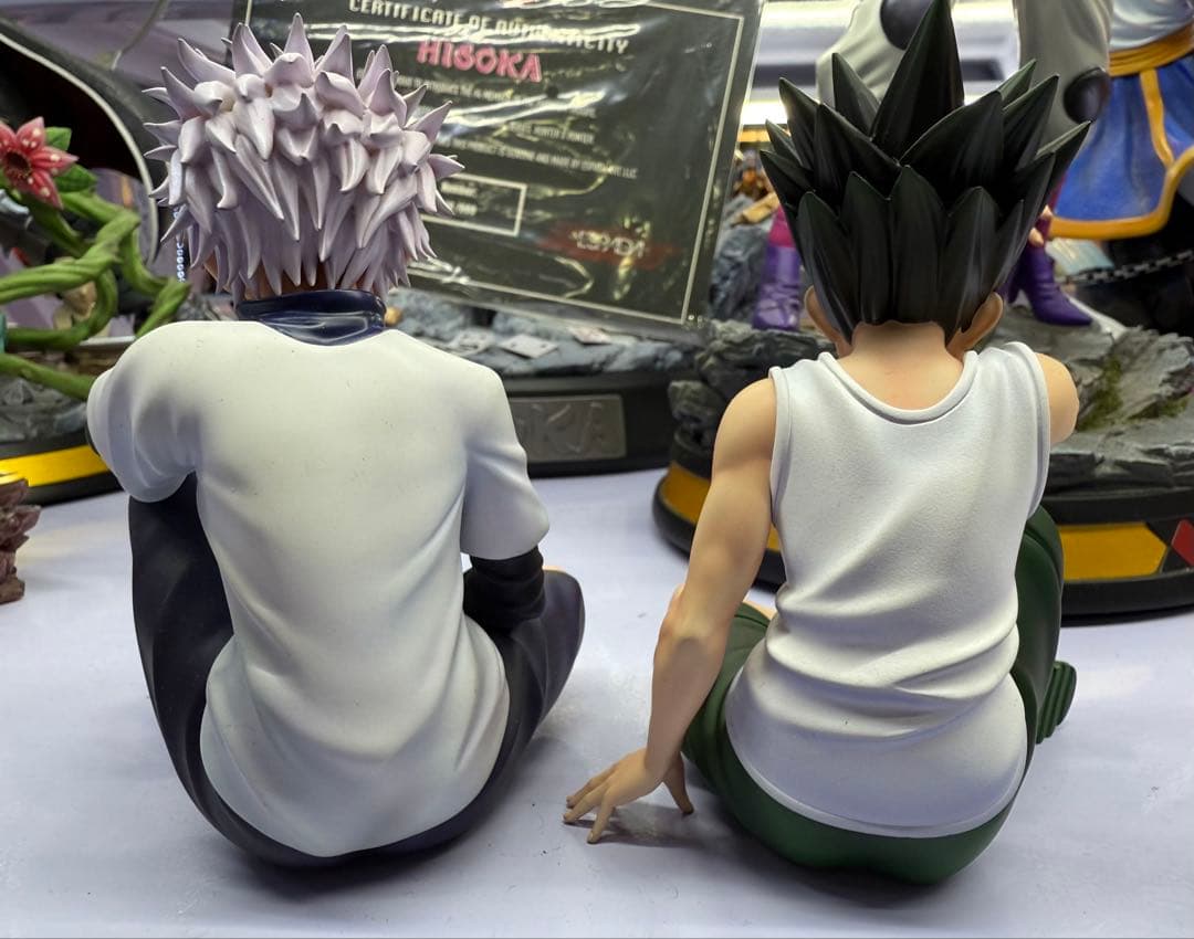 【ハンターハンター】 ガレージキットフィギュア キルア&ゴンセット まとめ売り