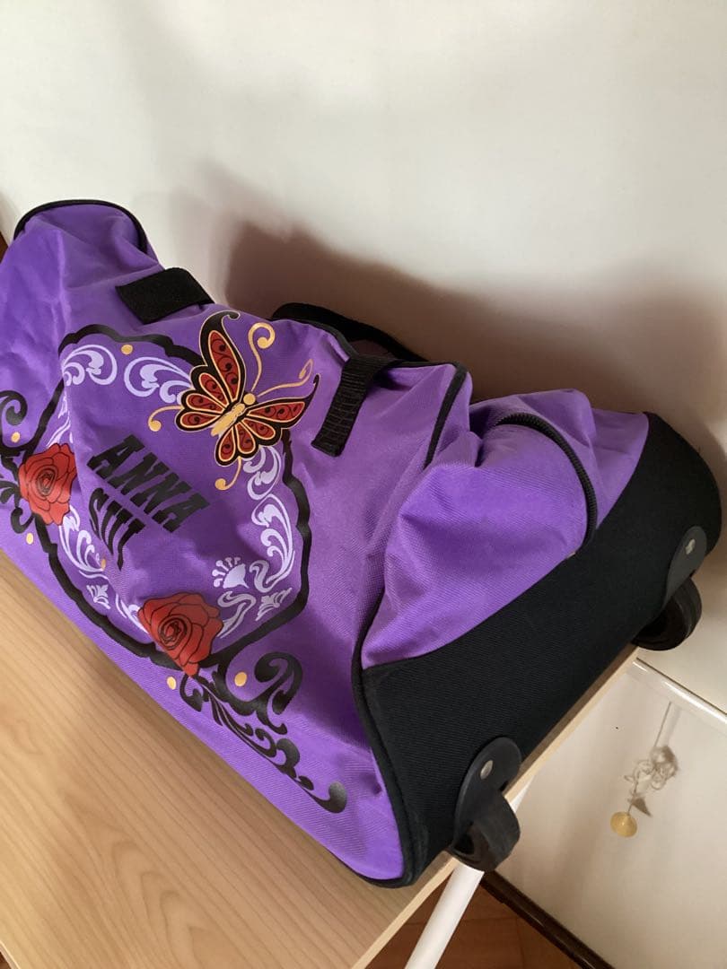 S4 ANNA SUI　ボストンキャリーバッグ　アナスイ　旅行バッグ