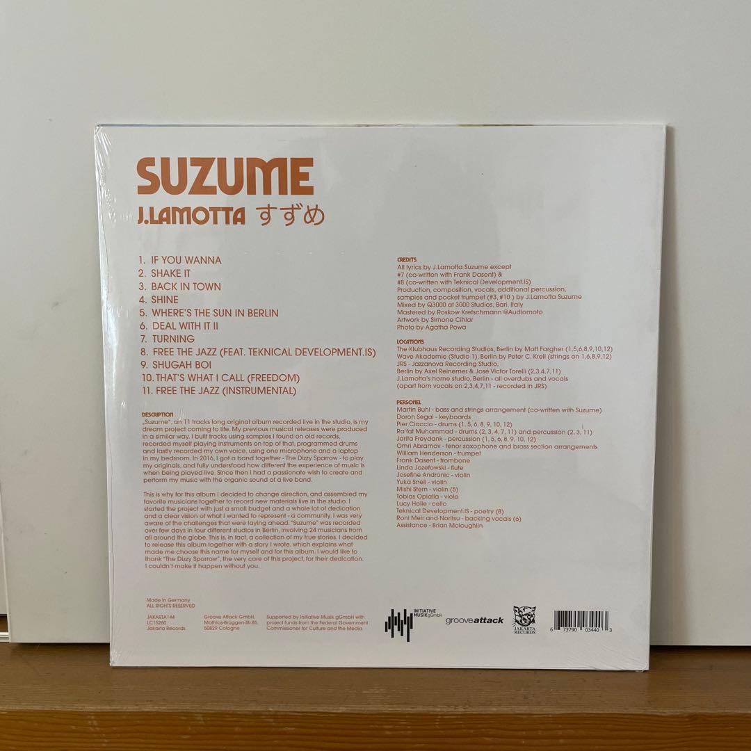 J.LAMOTTA すずめ SUZUME LP ★
