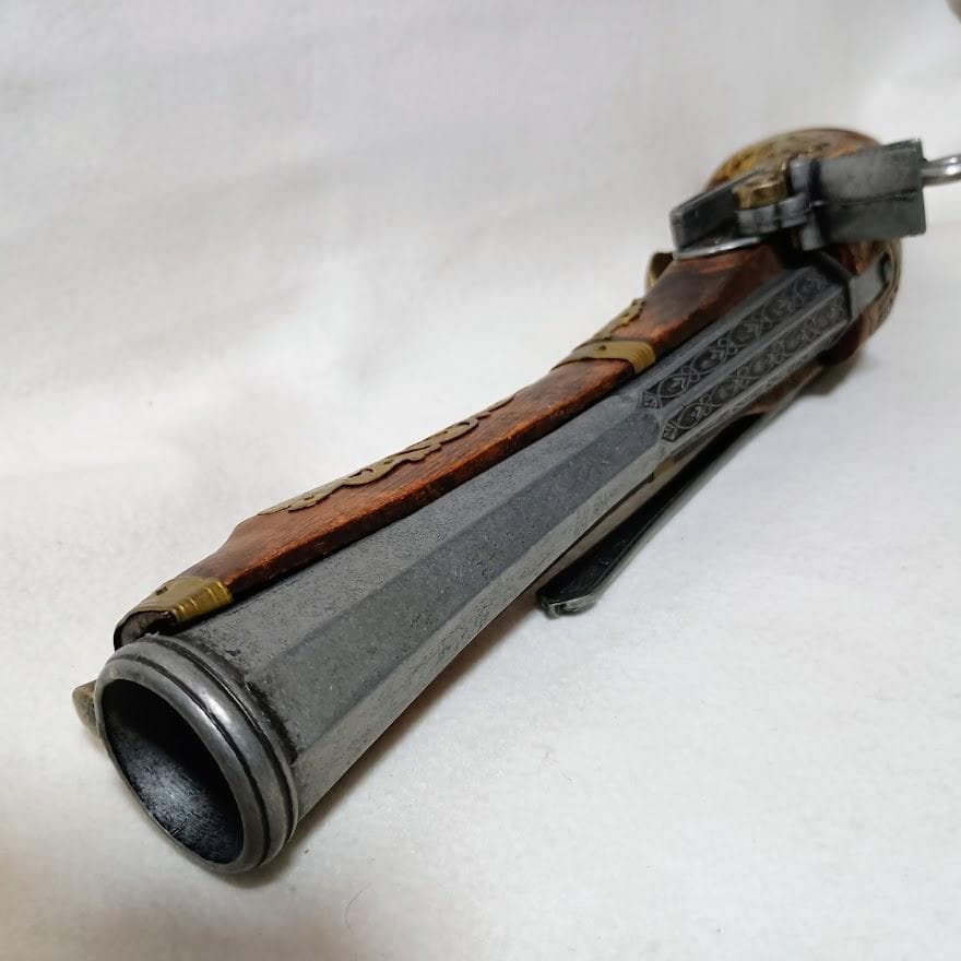 【美品・ビンテージ】DENIX製風装飾銃 フリントロック型レプリカ