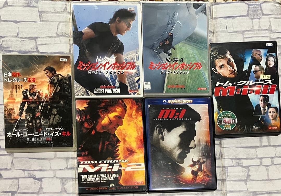 洋画34本まとめ売りレンタル落ち★Ｂウィリス・Ｂピット・Jステイサム・Tクルーズ