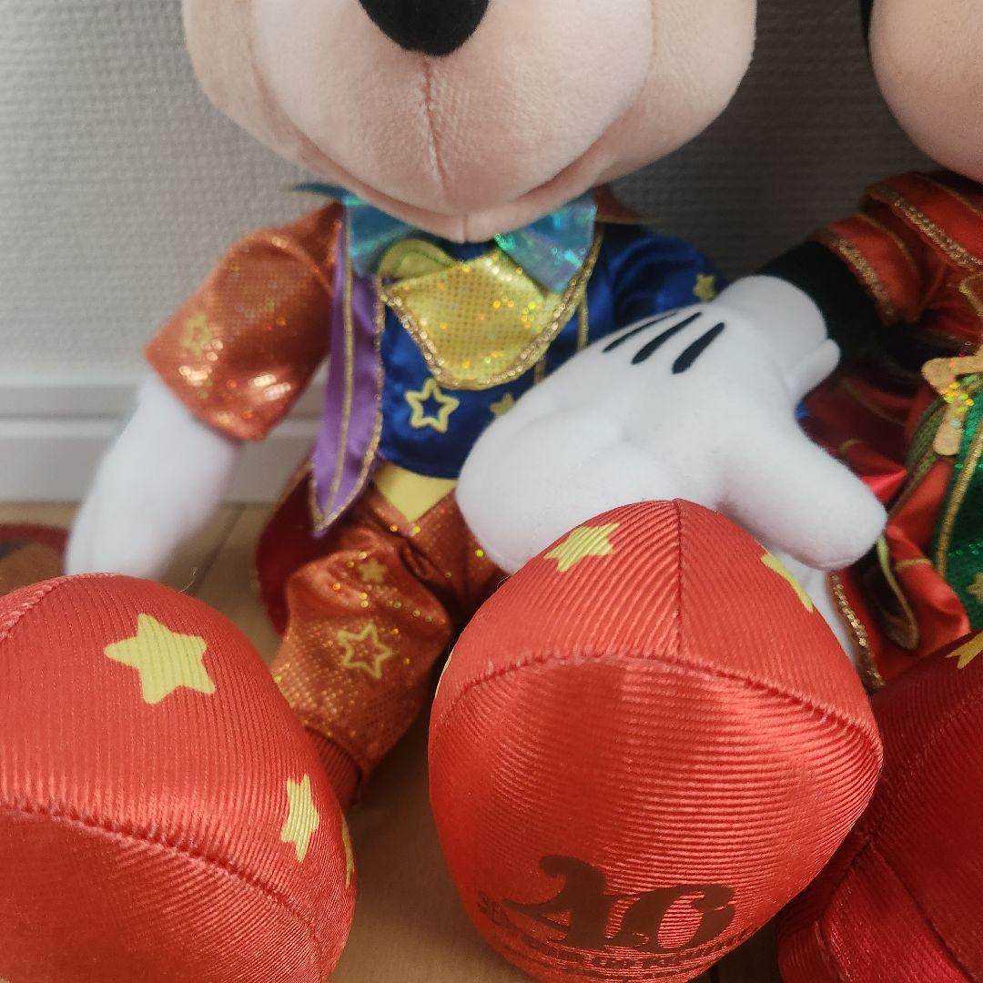 ディズニー ぬいぐるみ ハーモニーインカラー 40周年
