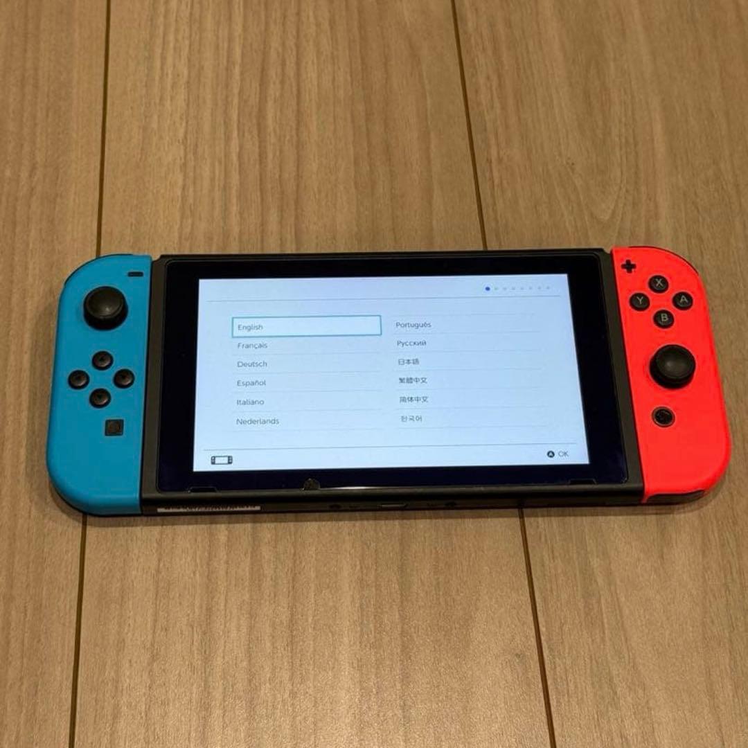 Nintendo Switch 本体 ネオンブルー・オレンジ