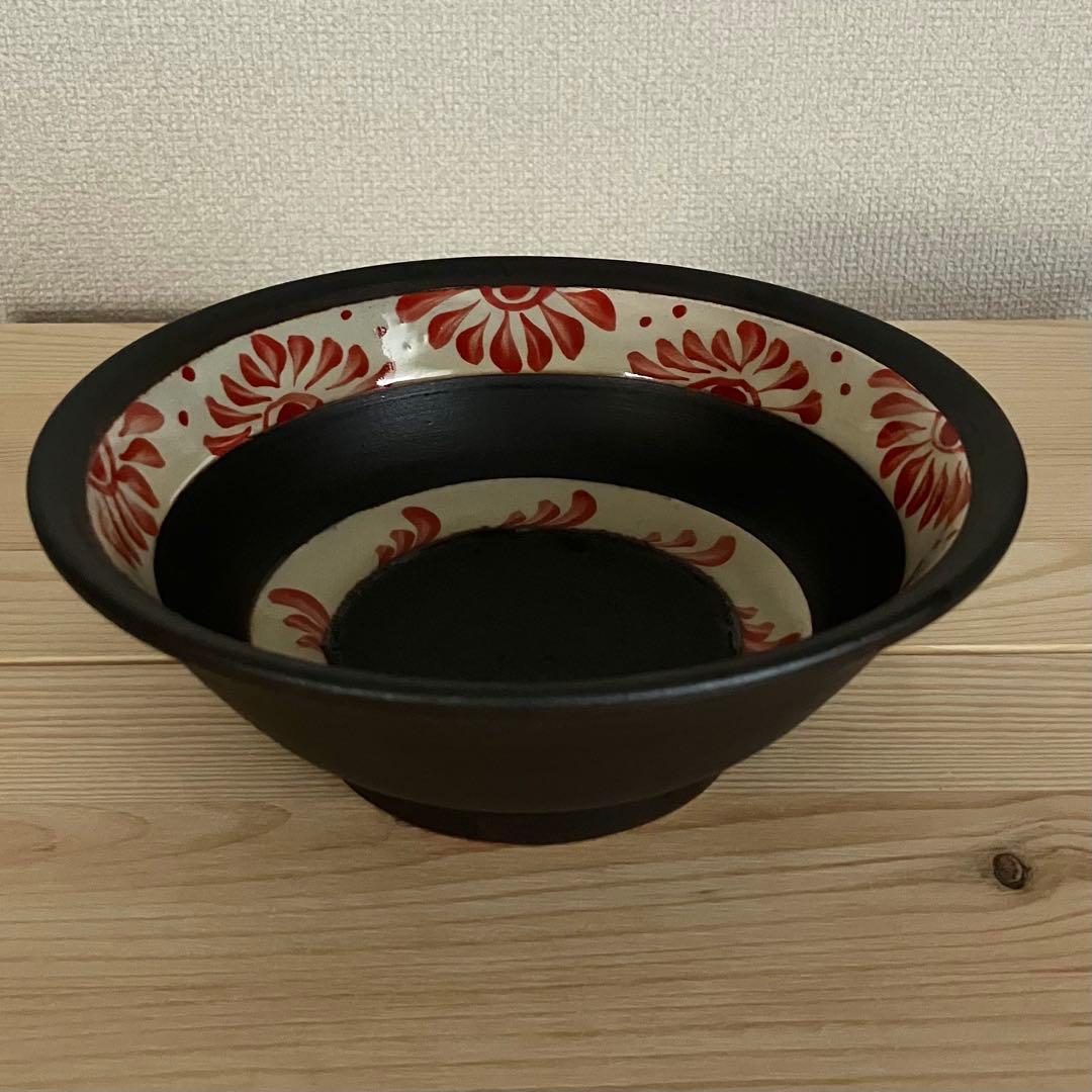 沖縄 やちむん 陶房火風水 そばマカイ&中皿 セット