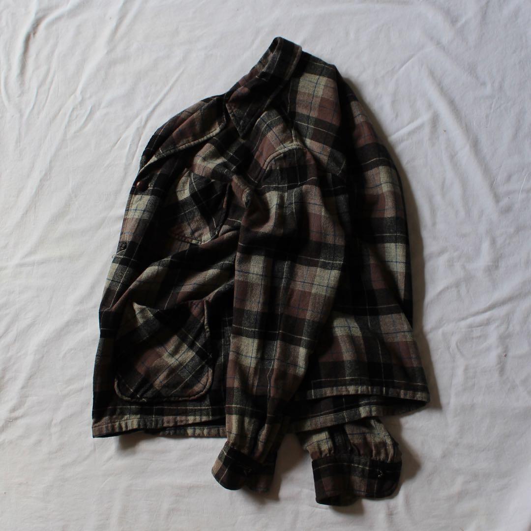 ［超好配色］50s PENDLETON ウール テーラードジャケット ボード L