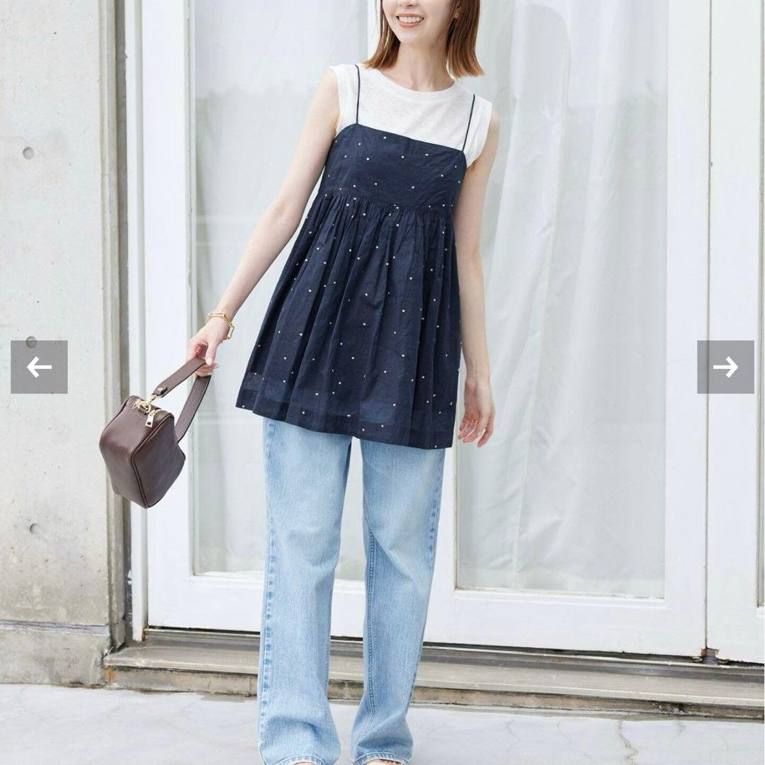 M様　24SS完売♡スローブイエナ ドット刺しゅうキャミソール