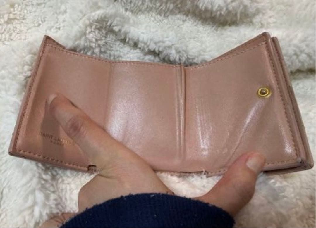 リ*コ様 Yves Saint Laurent サンローラン　三つ折り財布