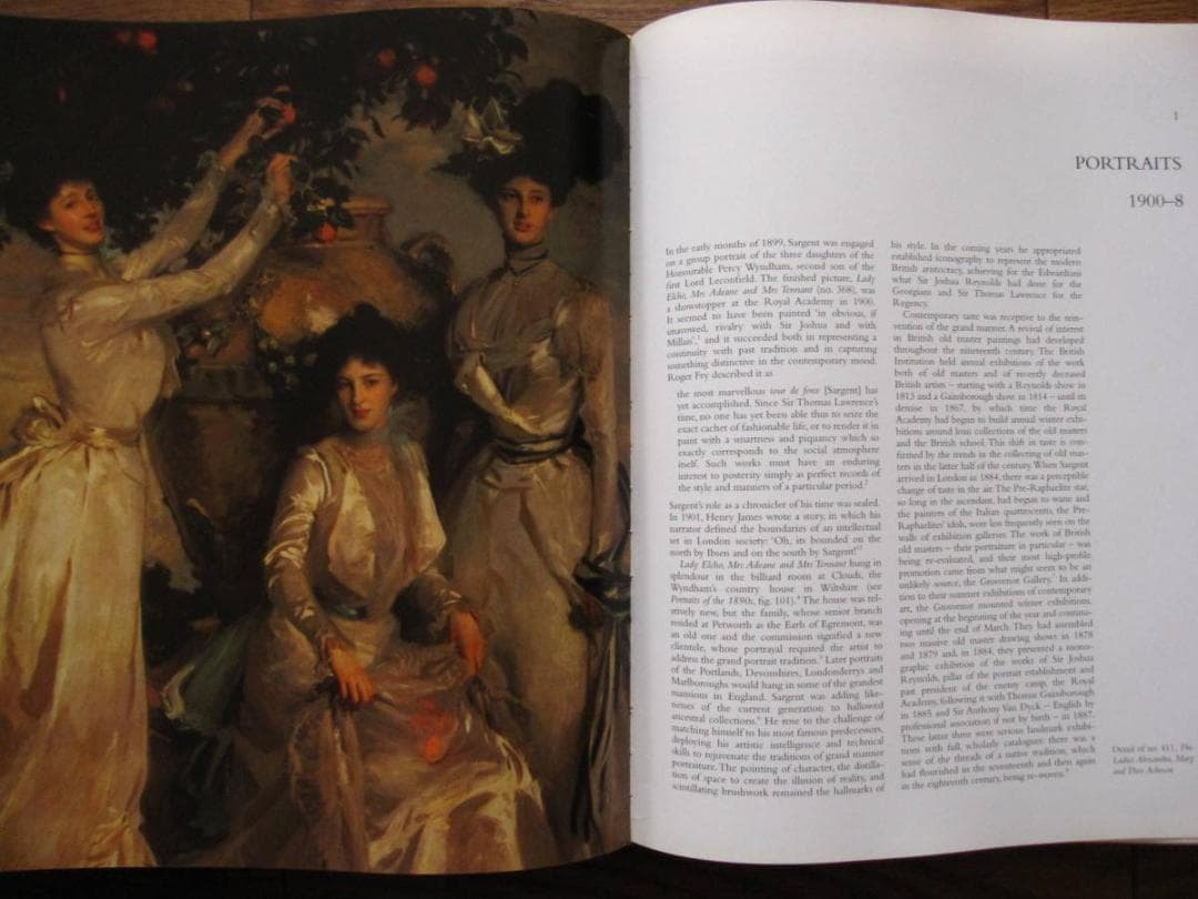 画集　John Singer Sargent　ジョン・シンガー・サージェント
