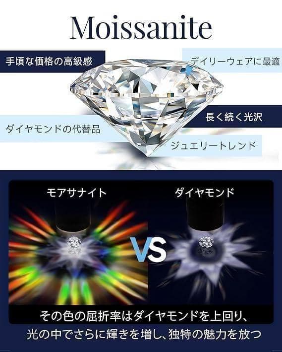 最高級品質　モアサナイト　ダイヤ　シルバー　ネックレス　シンプル　アクセサリー