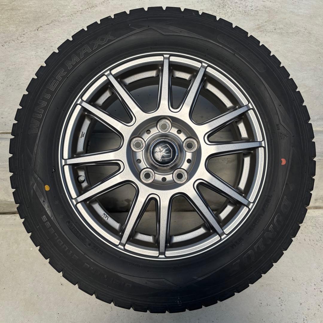 pon 195/65R15 ダンロップ WINTERMAXX ホイル付き