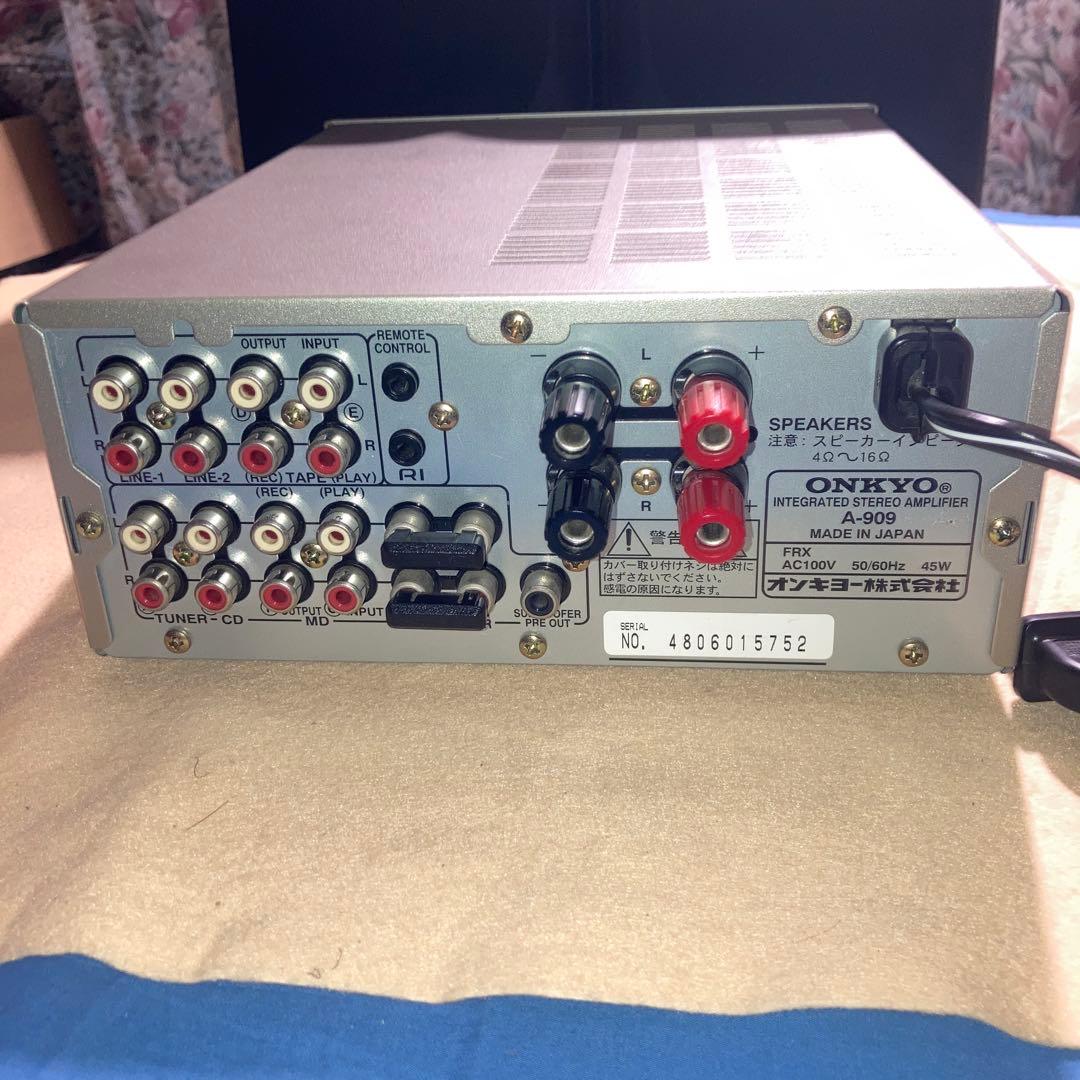 ONKYO プリメインアンプ A-909 (used item)