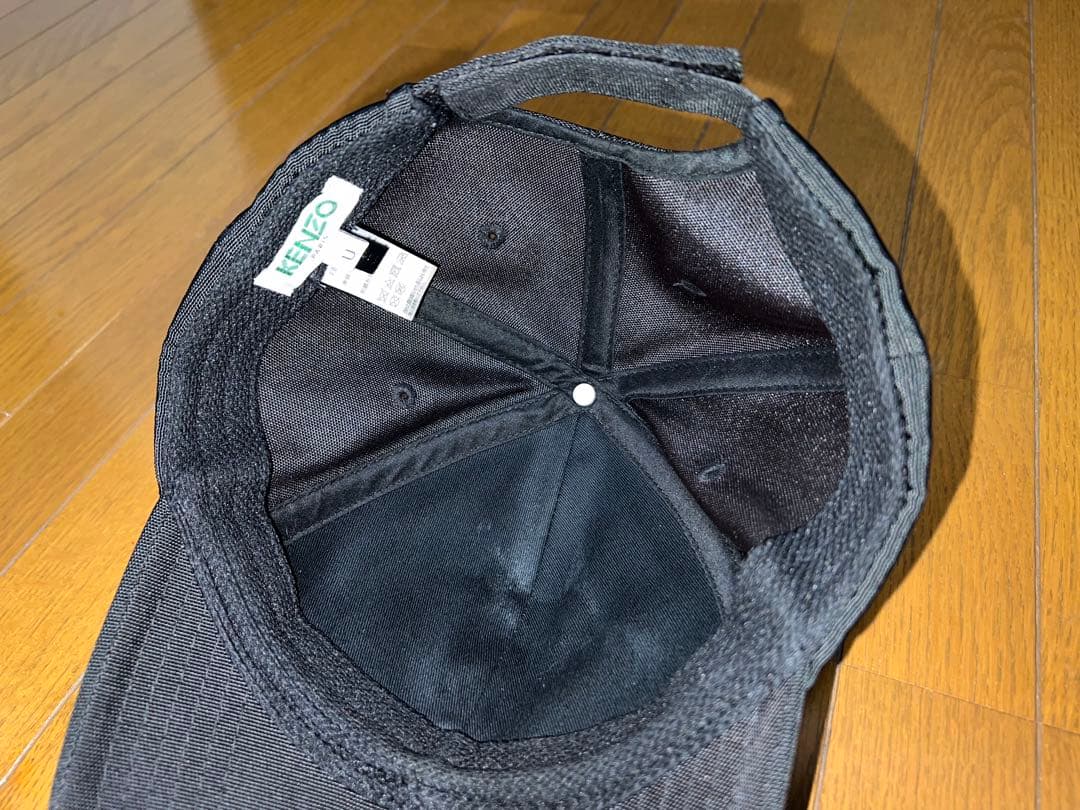 KENZO ブラック キャップ ケンゾー　帽子