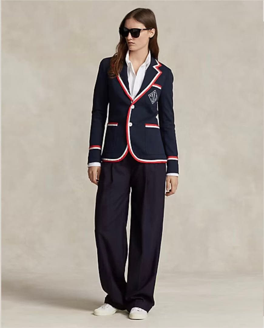 美品✨ Ralph Lauren 2023 テーラードジャケットQRタグ