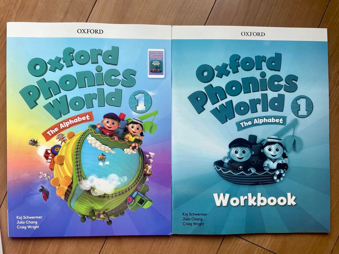 Oxford Phonics World 1-5英語教材　子供英語 10冊セット