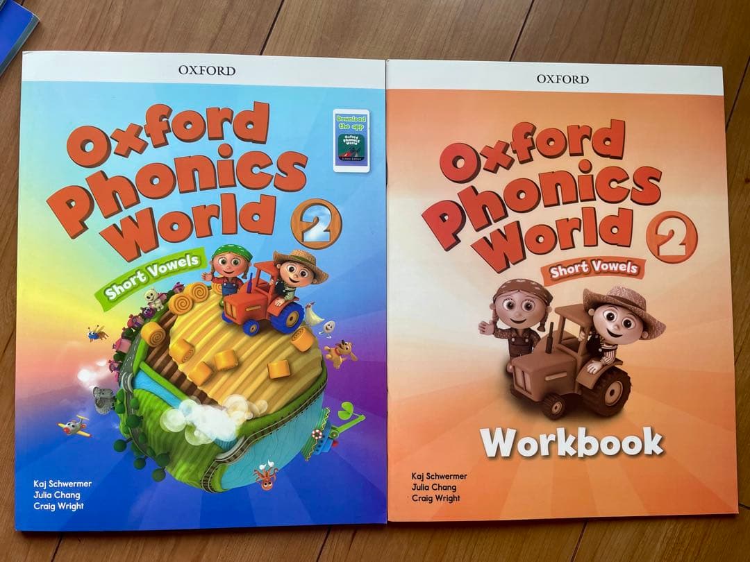 Oxford Phonics World 1-5英語教材　子供英語 10冊セット
