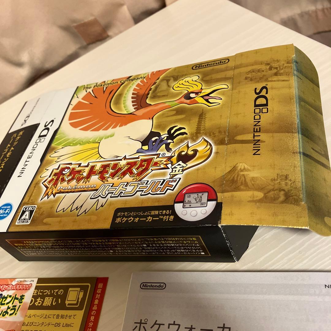 ニンテンドーDS ポケットモンスター 金 ハートゴールド ポケウォーカー付き