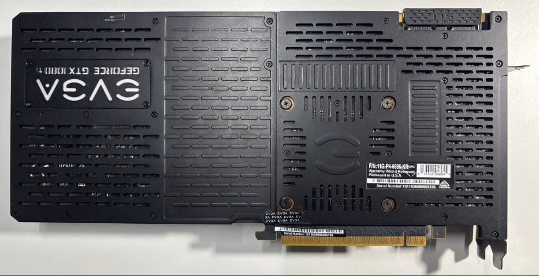 EVGA GTX 1080Ti GDDR5 11GB グラフィックボード