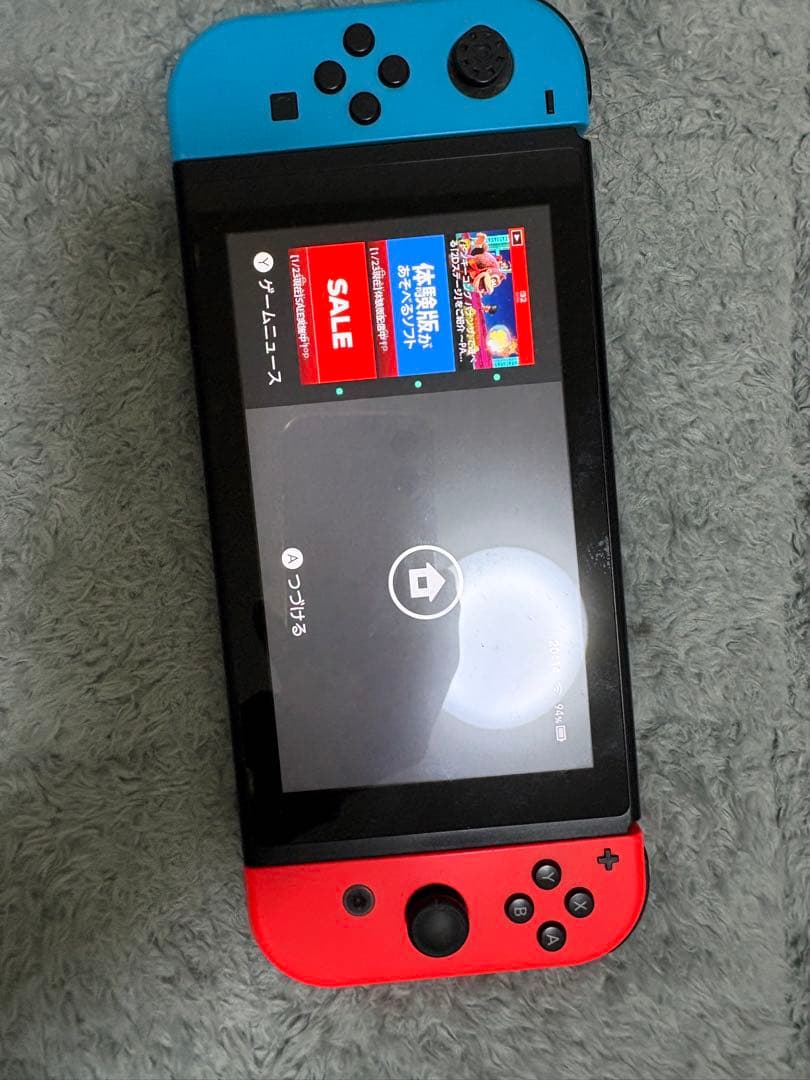 Nintendo Switch 本体 青/赤 付属品付き