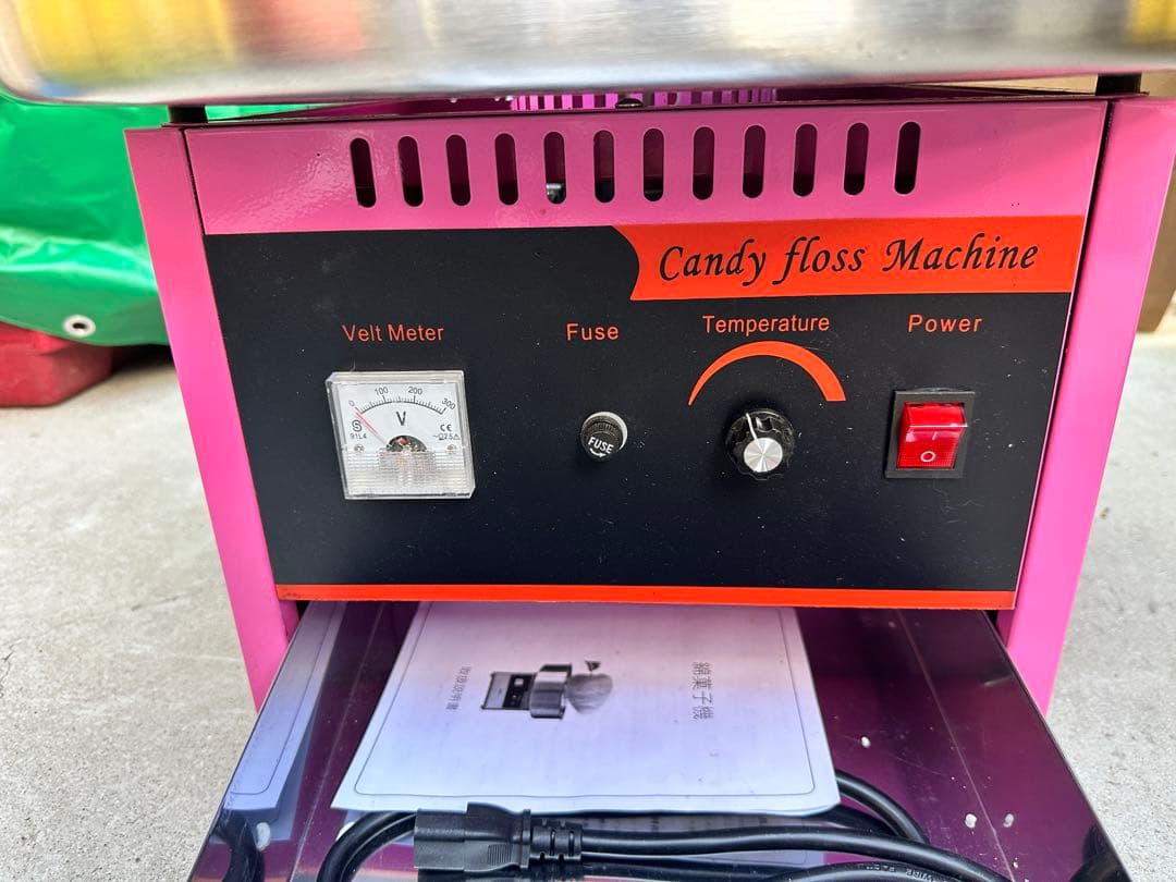 綿菓子製造機　2024年製CANDY FLOSS MACHINE