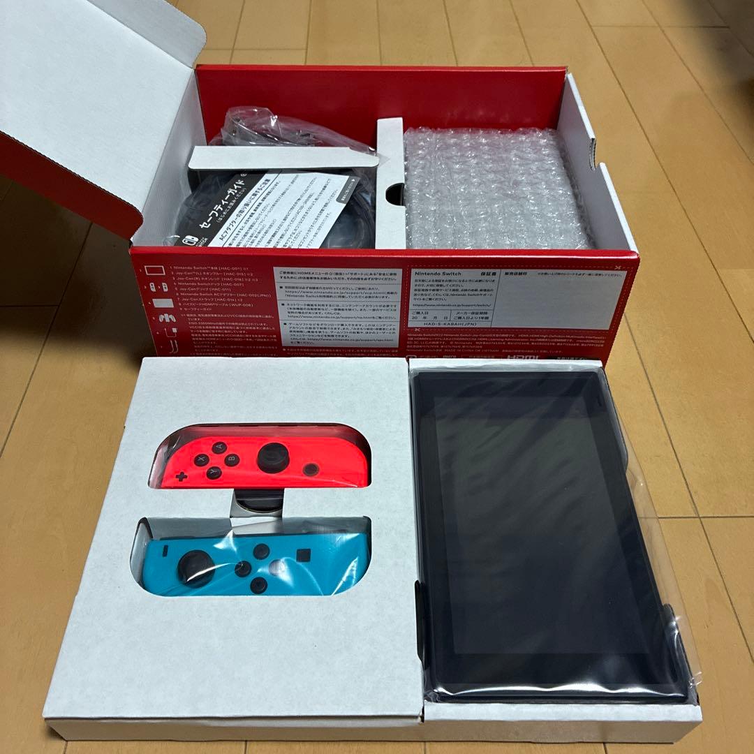 Switch Nintendo Switch Joy-Con(L)ネオンブルー…
