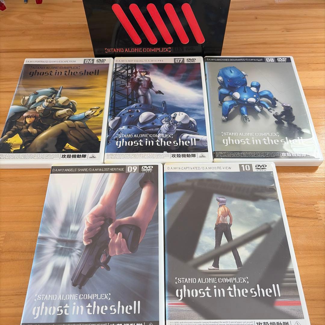 攻殻機動隊 全13巻＋シーズン2 DVD 全13巻 +劇場版DVD 27枚セット