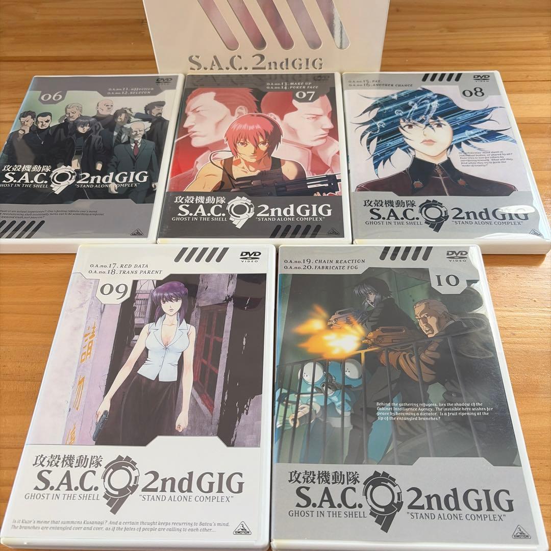 攻殻機動隊 全13巻＋シーズン2 DVD 全13巻 +劇場版DVD 27枚セット