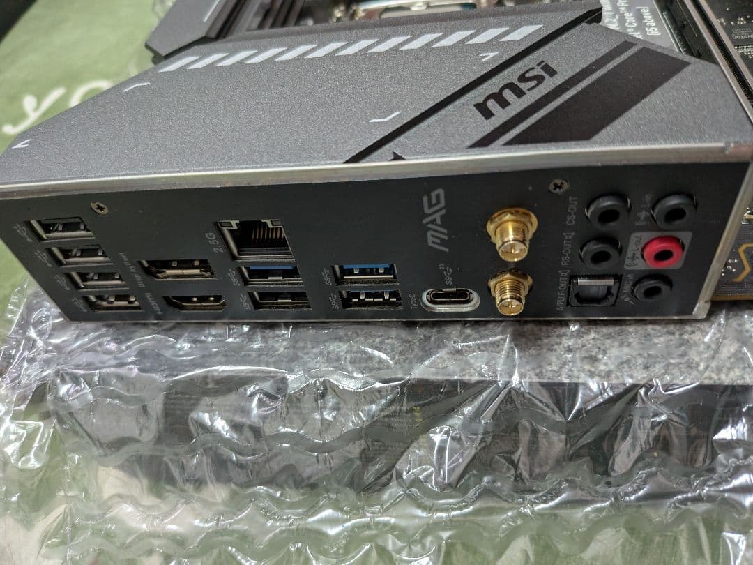 マザーボード MSI MAG B560 TOMAHAWK WIFI + i5-11400F