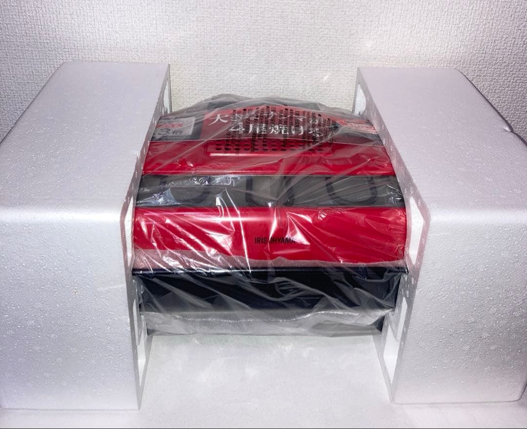 新品　アイリスオーヤマ　マルチロースター EMT-1100-R レッド