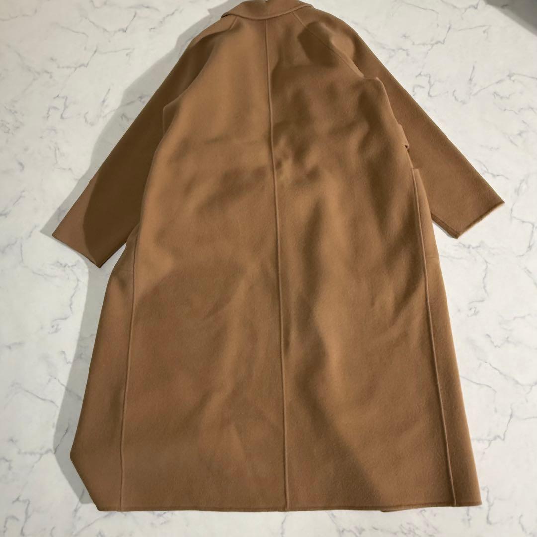 極美品　SOÉJU ウールリバーローブコート M キャメル