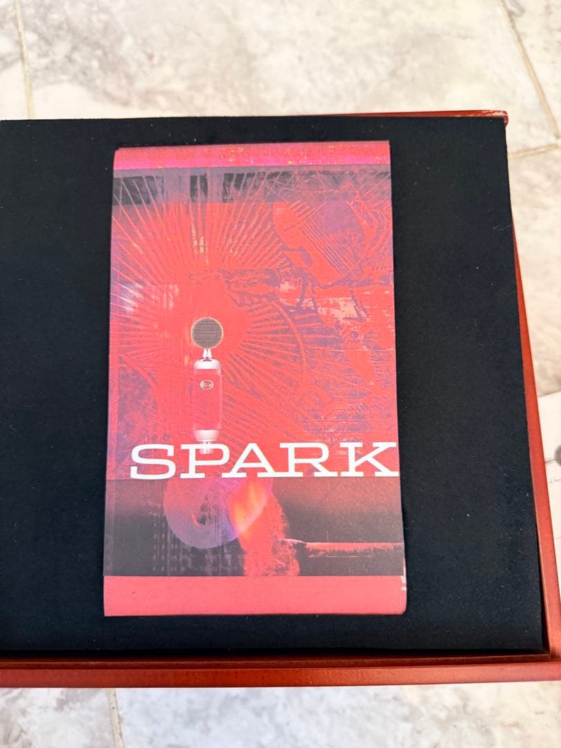 【ほぼ新品】超希少！Blue Micro phones SPARK（オレンジ）
