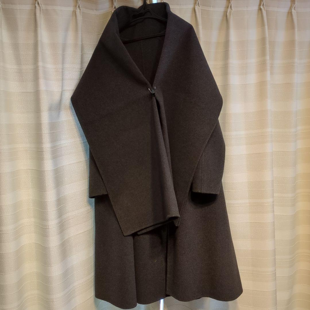 solamonat poche ロングコート ストール セット