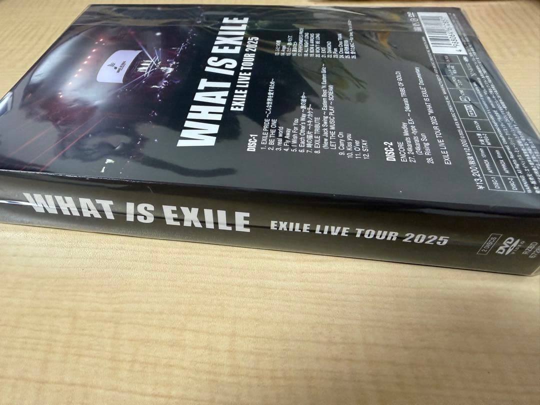 EXILE LIVE DVD”WHAT IS EXILE” [初回生産限定版]
