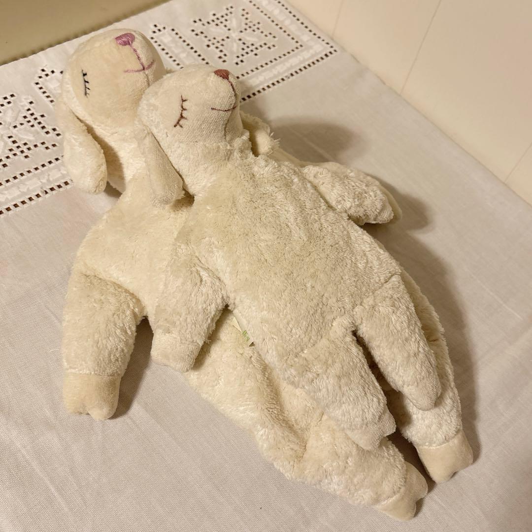 ひつじ　ゼンガー SENGER オーガニックコットン　チェリーピロー　31cm