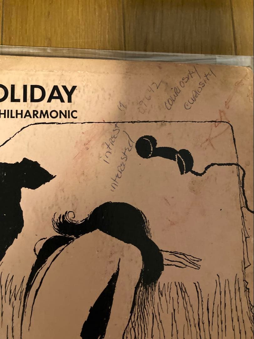 稀少10インチUSオリジナルBillie Holidayビリーホリデーレコード