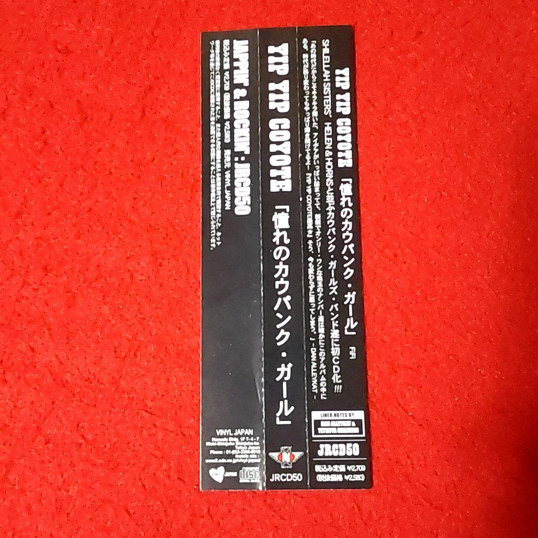 【希少CD】YIP YIP COYOTE 憧れのカウパンクガール　FiFi