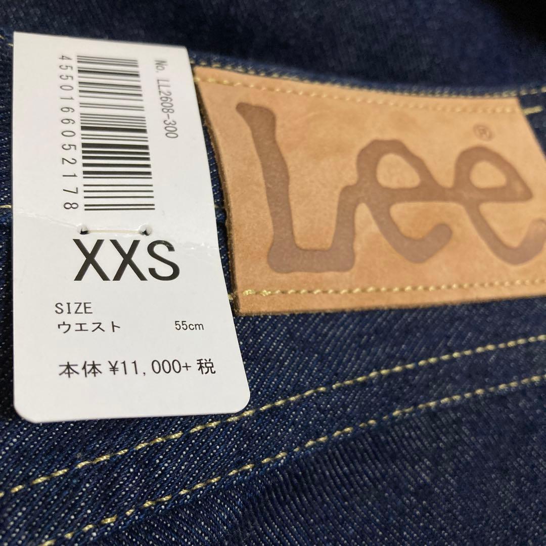 新品　Leeワイドデニムパンツ