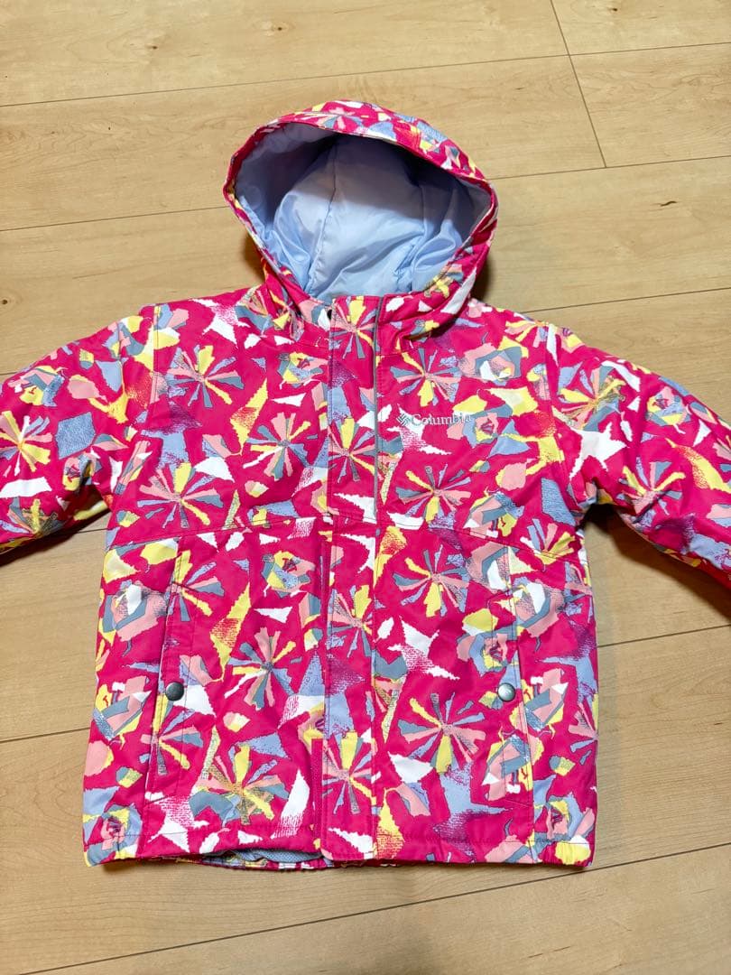 Columbia 子ども用スキーウェアセット110 XXS 雪　防水撥水