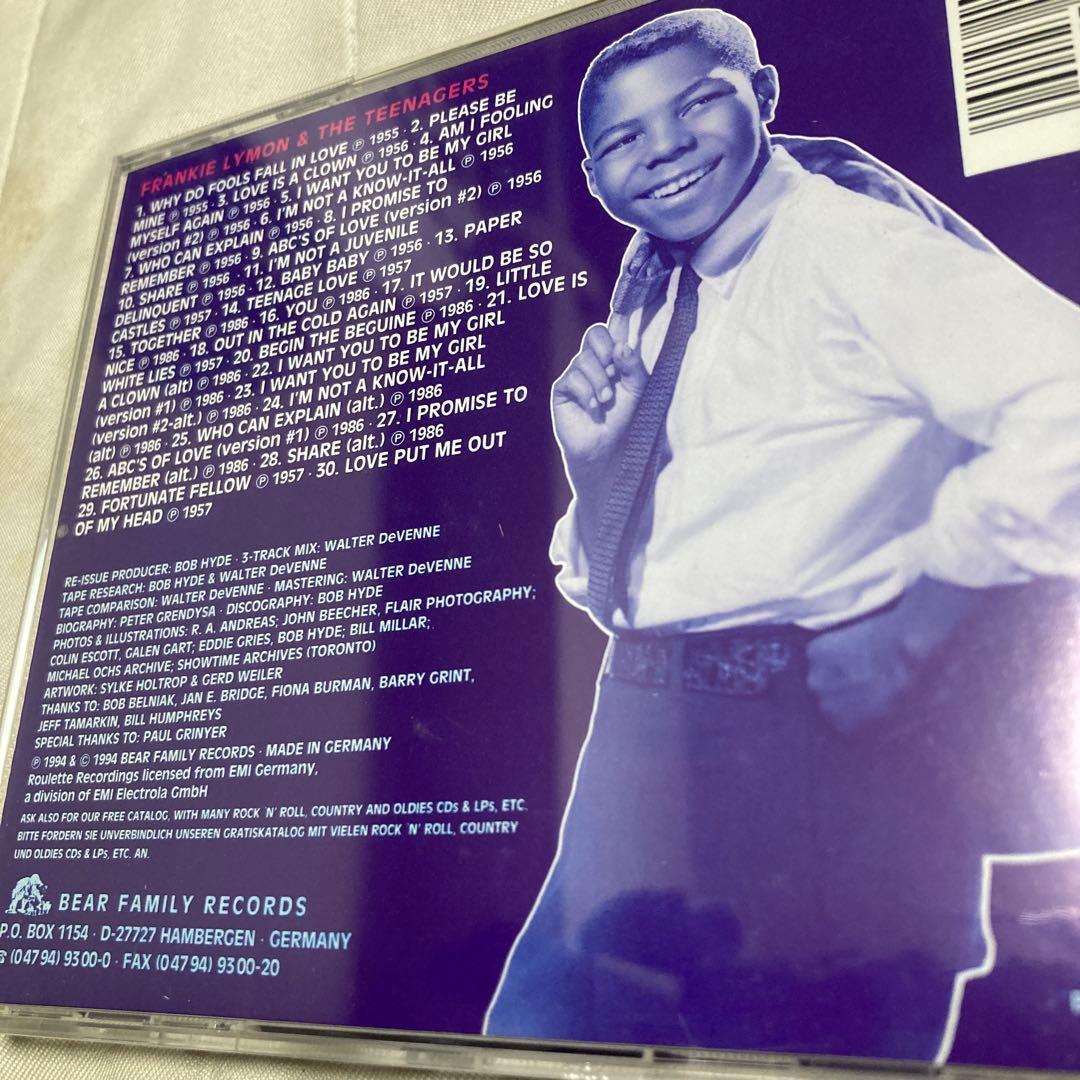 洋楽 Frankie Lymon and The Teenagers Complete