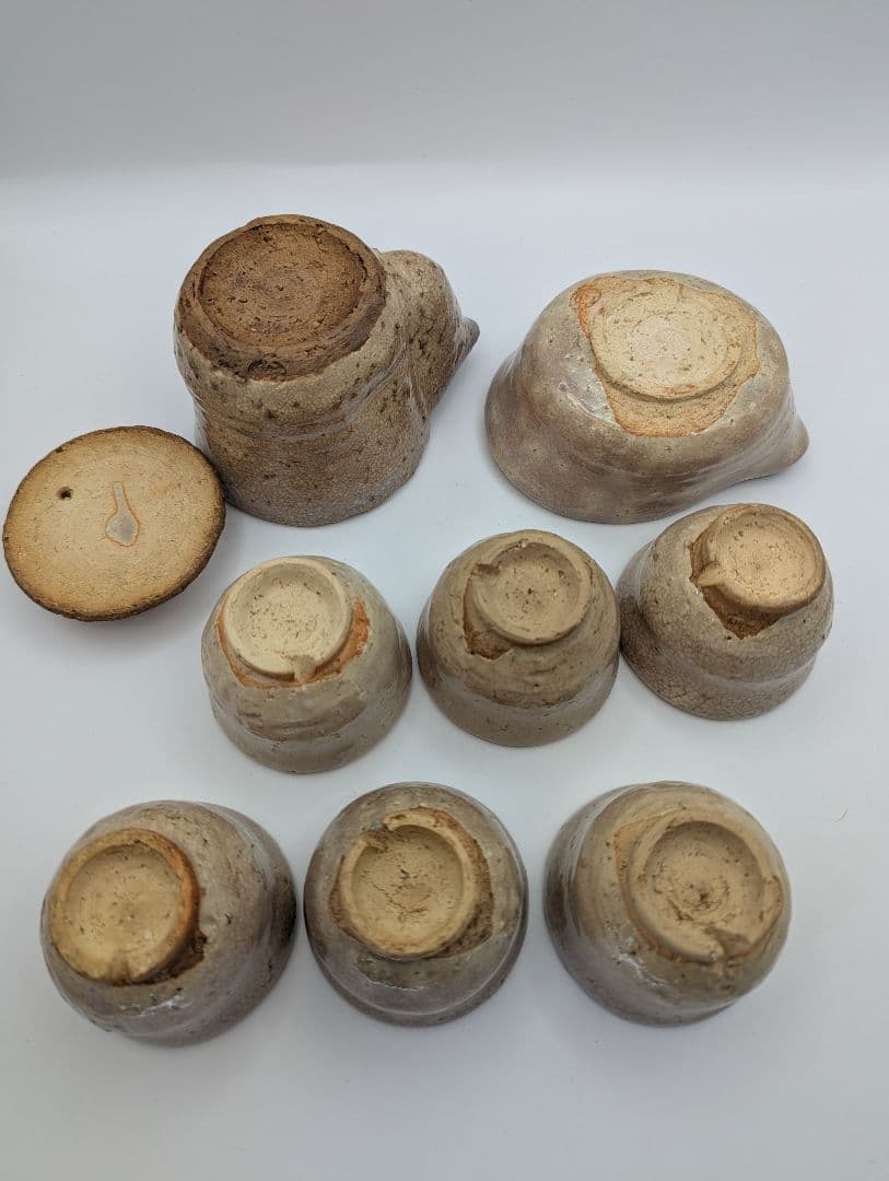 ま*読様 萩焼 煎茶道具 茶器　十一代　坂高麗左衛門？