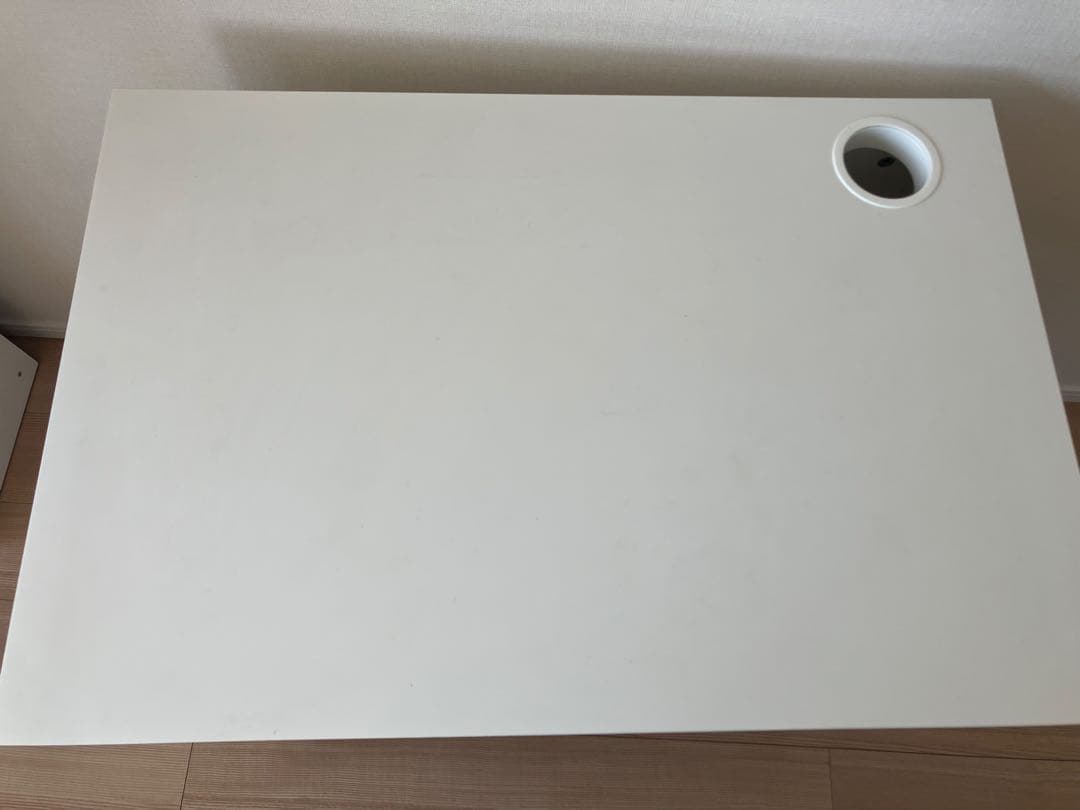 【値引中】IKEA イケア　MICKE ミッケ　ホワイトデスク 引き出し付き