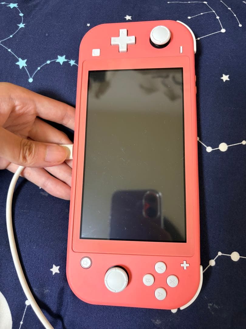 まりもこり　Nintendo Switch Lite ピンク