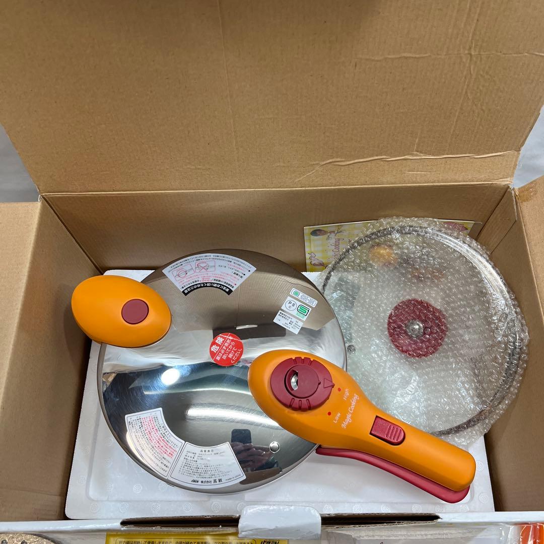 未使用 松居一代プロデュース圧力鍋3.0L MK-1 MAGIC COOKING
