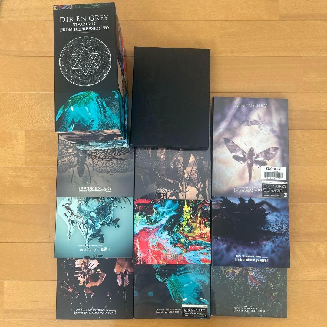 DIR EN GREY CD+ DVD+Blu-rayセット